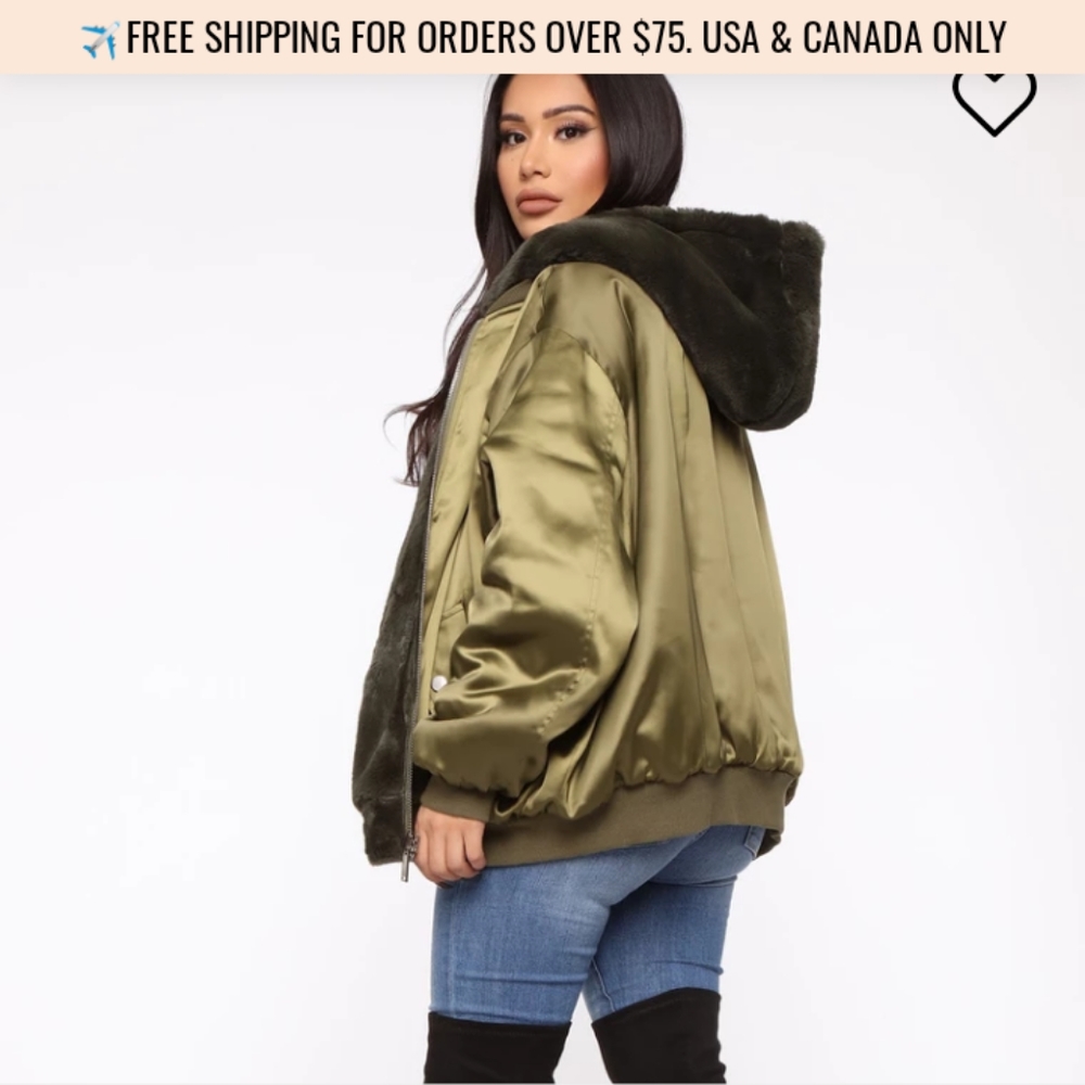 Fashion Nova hooded jacket